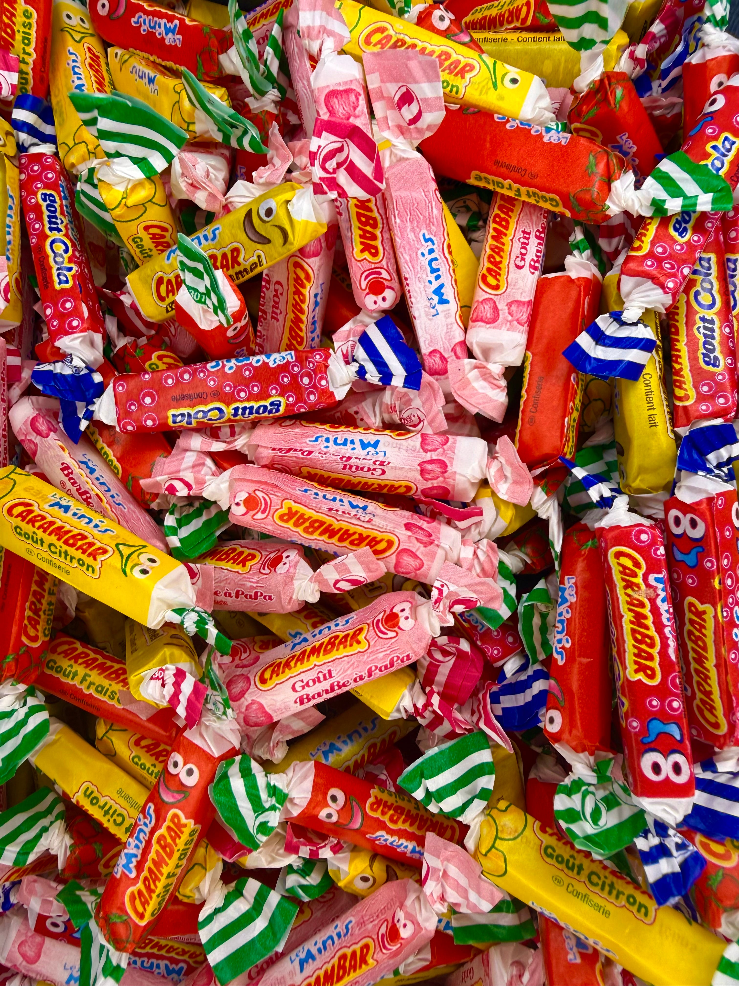Mini carambar mix par 10