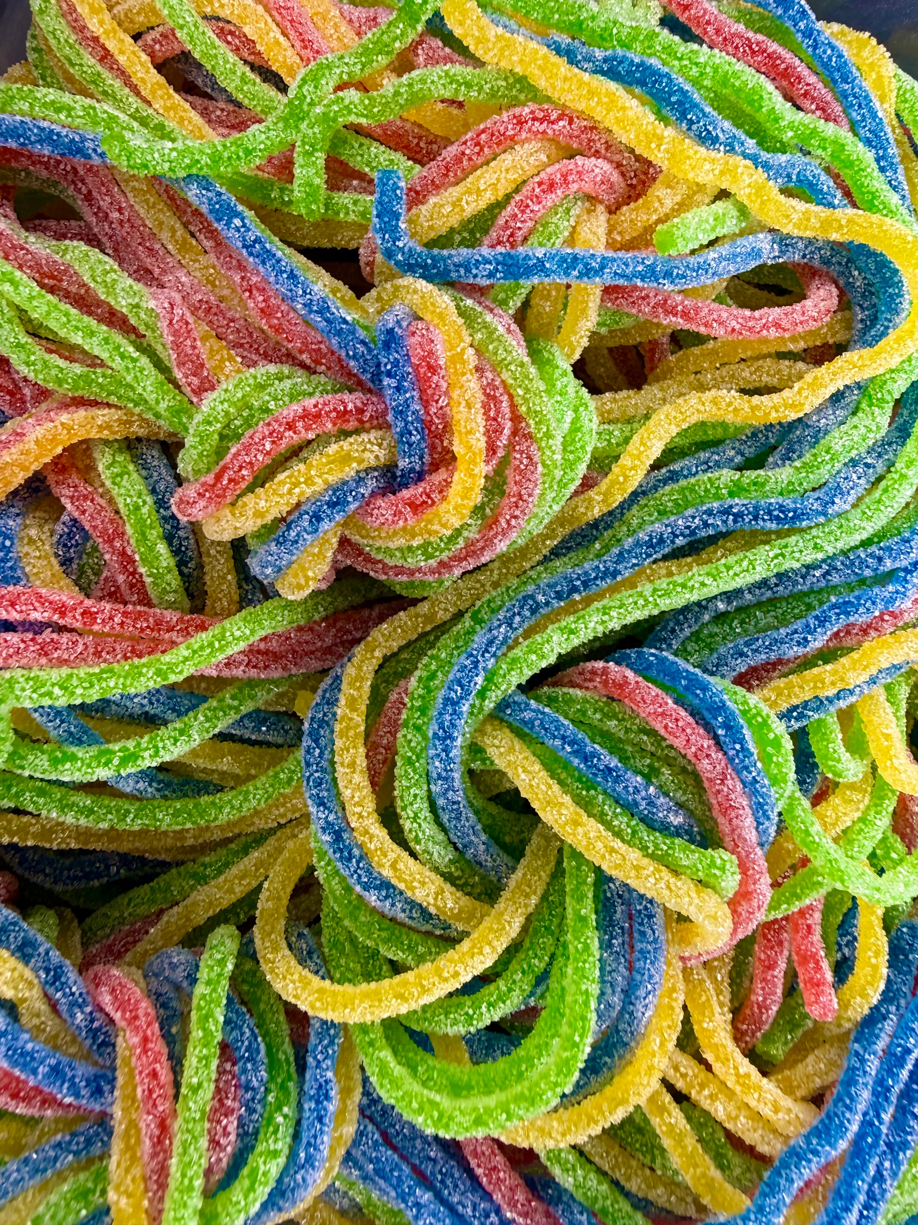 Scoubidou acidulés par 10