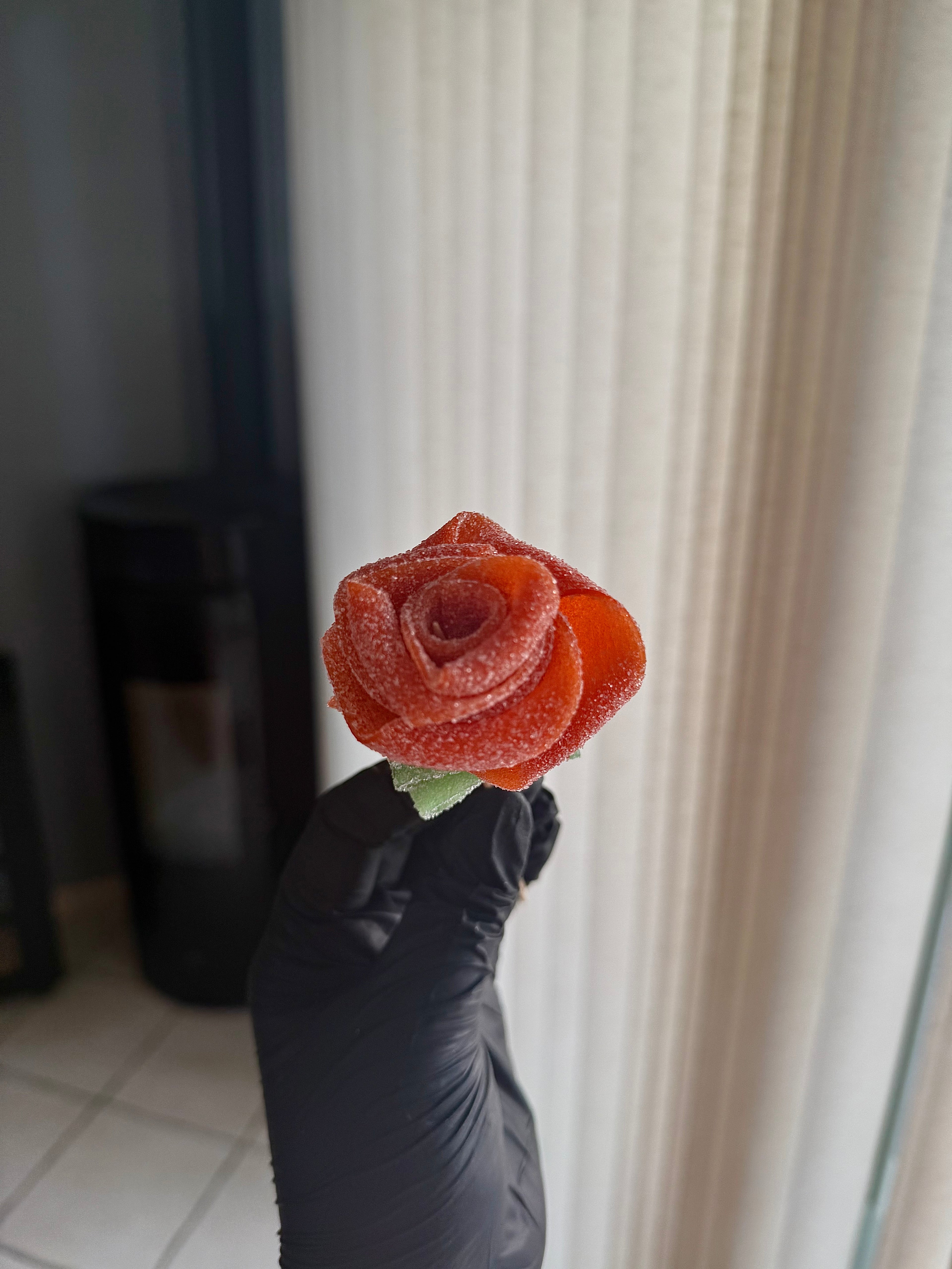 Rose fraise et pomme